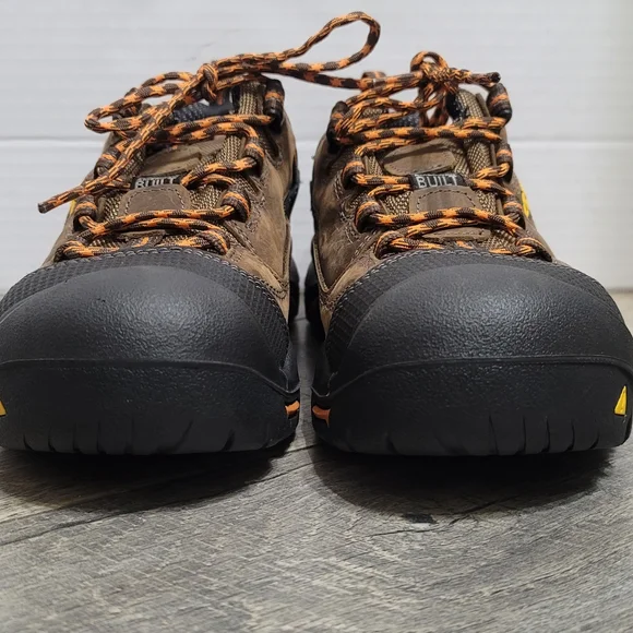 NWOT KEEN Utility Braddock Low American Made Mens Brown/Black Hiking Work Shoes Keen Braddock 1012771 Men main image 4